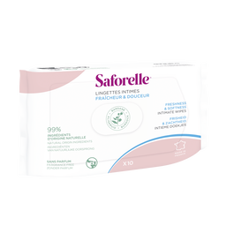 Intimate Hygiene Wipes, Format pocket, small