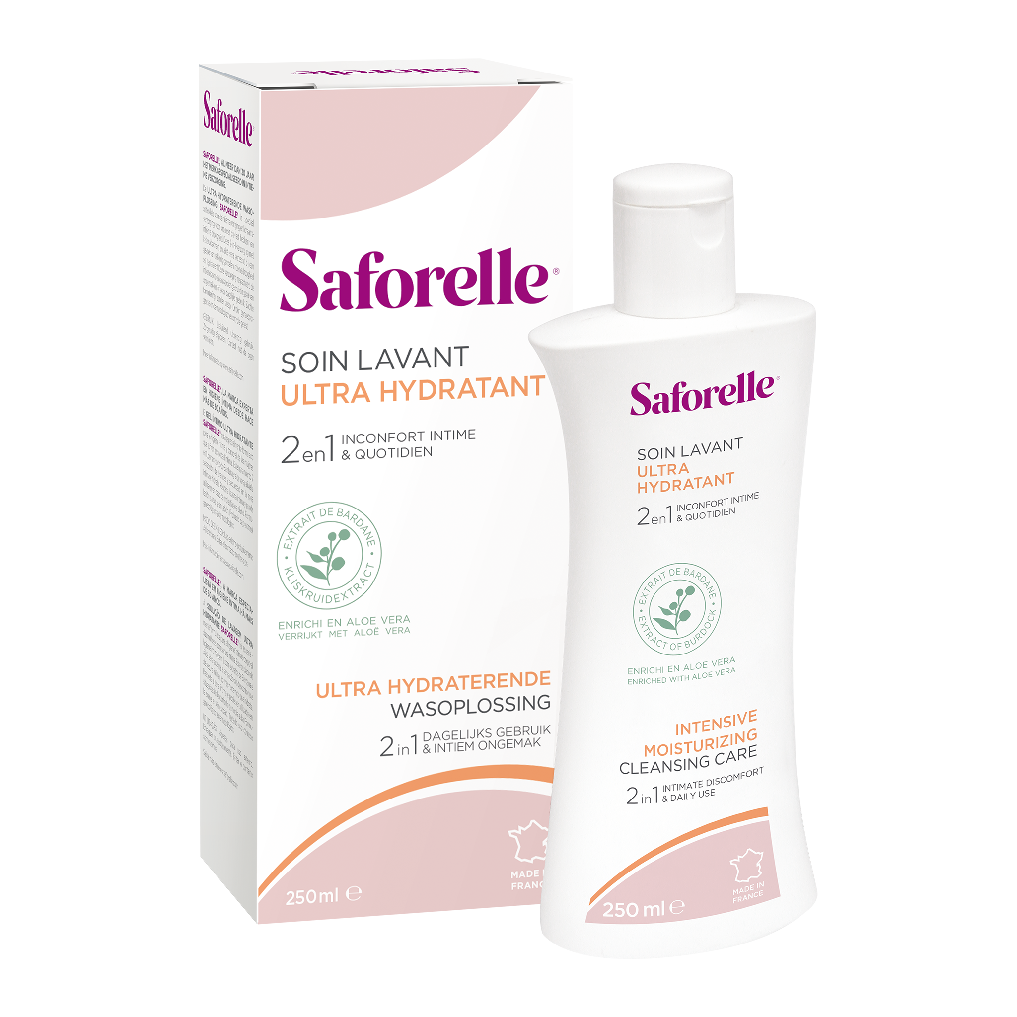 Pack of 10 sanitary pads night Saforelle